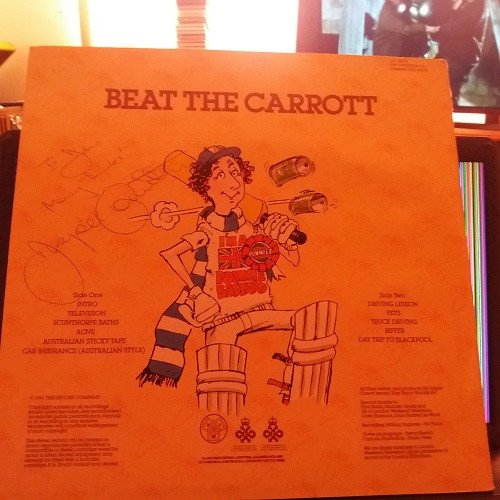 Jasper Carrott - Beat The Carrott - Used Vinyl Record image 2