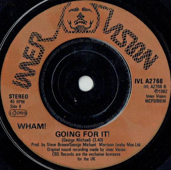 Wham! - Young Guns (Go For It) - Used Vinyl Record 7" image 4