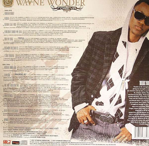Wayne Wonder - Foreva - Vinyl Record image 2