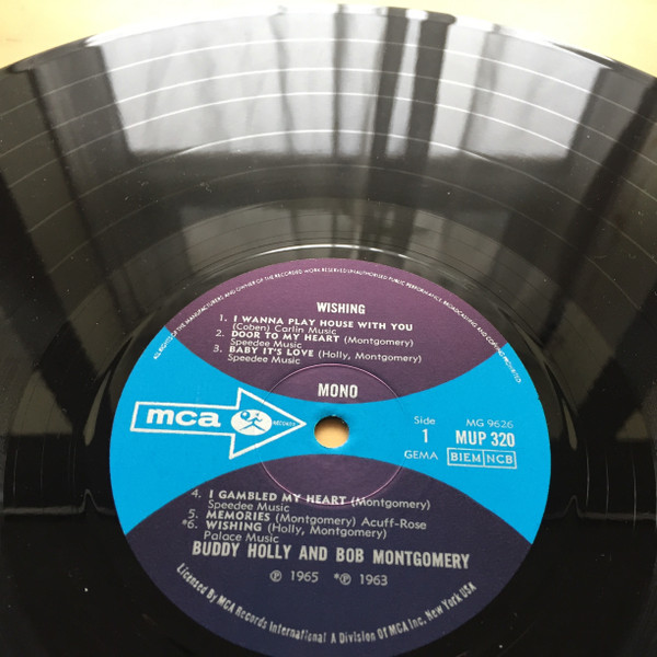 Buddy Holly - Wishing - Used Vinyl Record image 4