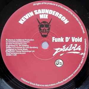 Funk D'Void - Diabla (Kevin Saunderson Mix) / (The Hacker Mix) - Used image 1