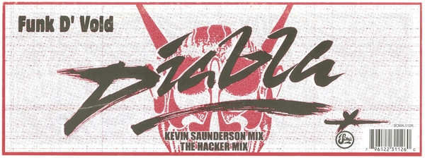 Funk D'Void - Diabla (Kevin Saunderson Mix) / (The Hacker Mix) - Used image 3