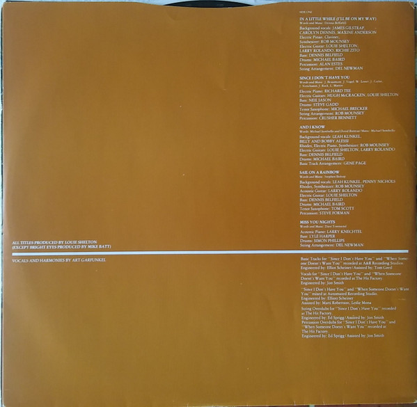 Art Garfunkel - Fate For Breakfast - Used Vinyl Record image 5