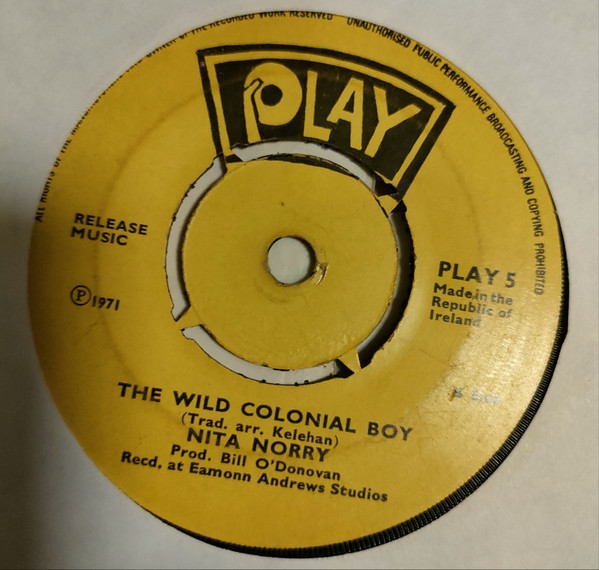 Nita Norry - I'll Remember You In My Prayers - Used Vinyl Record 7" image 2