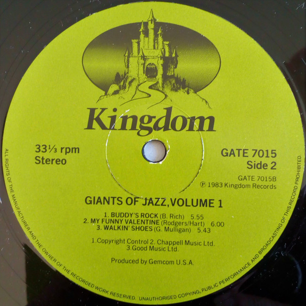 Lionel Hampton - Giants Of Jazz - Used Vinyl Record image 4
