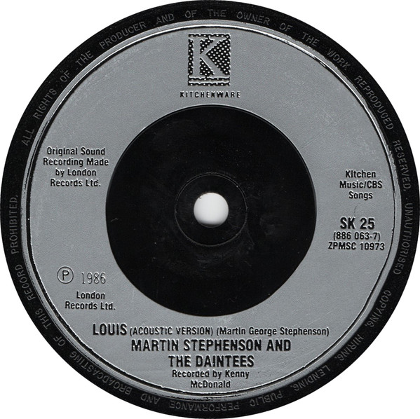 Martin Stephenson An - Boat To Bolivia/Crocodile Cryer - Used Vinyl R image 8