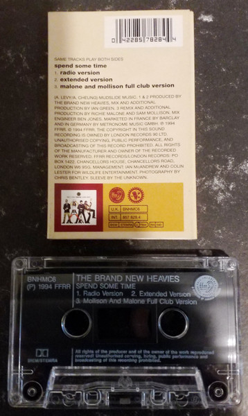 Brand New Heavies - Spend Some Time - Used Cassette image 2