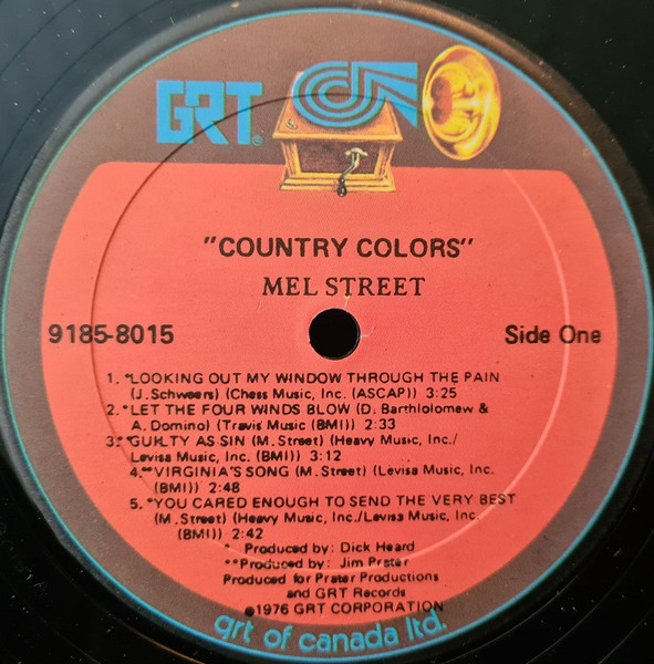 Mel Street - Country Colors - Used Vinyl Record image 3
