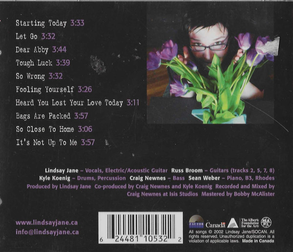 Lindsay Jane - Starting Today - Used CD image 2