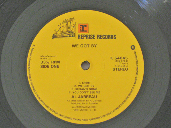 Al Jarreau - We Got By - Used Vinyl Record image 2