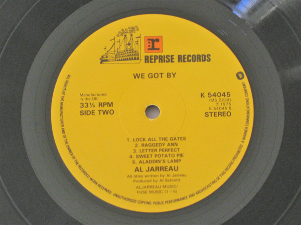 Al Jarreau - We Got By - Used Vinyl Record image 3