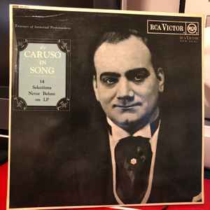 Enrico Caruso - Caruso In Song - Used Vinyl Record image 1