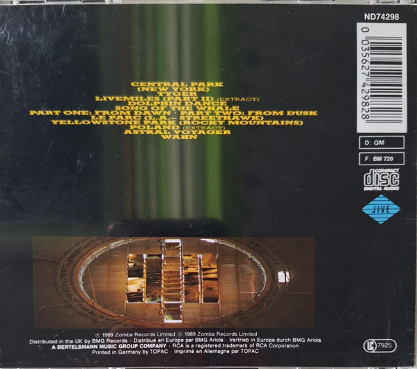 Tangerine Dream - Best Of - Used CD image 2