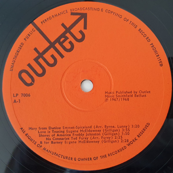 Various - Mary From Dunloe & Other Folk Hits - Used Vinyl Record image 3