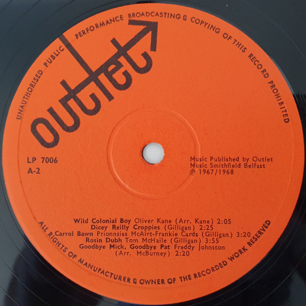 Various - Mary From Dunloe & Other Folk Hits - Used Vinyl Record image 4