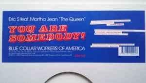 Eric S - You Are Somebody! Blue Collar Workers Of America - Used Viny image 1
