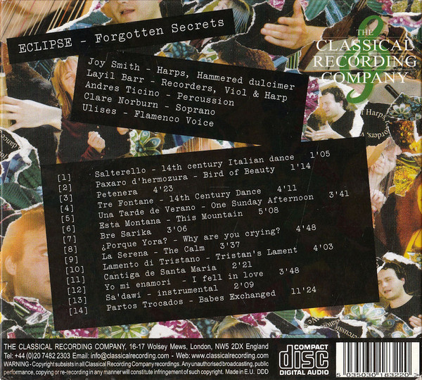 Eclipse - Forgotten Secrets - Used CD image 2
