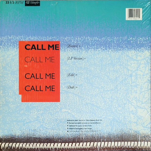 Bebe & Cece Winans - Call Me - Used Vinyl Record 12" image 4