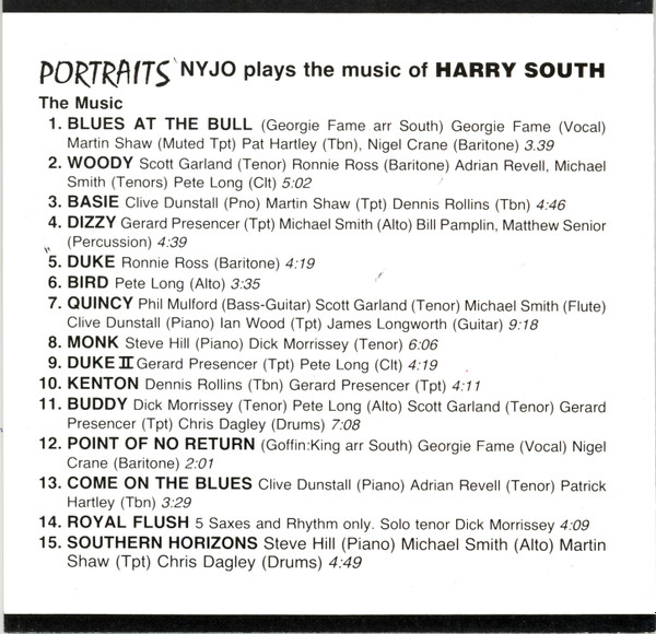 National Youth Jazz - Portraits - Used CD image 4