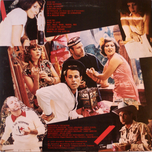 Manhattan Transfer - Pastiche - Used Vinyl Record image 2