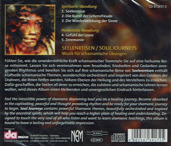 S J Bluewater - Seelenreisen: Musik Fur Shamanische Ubungen - Used CD image 2