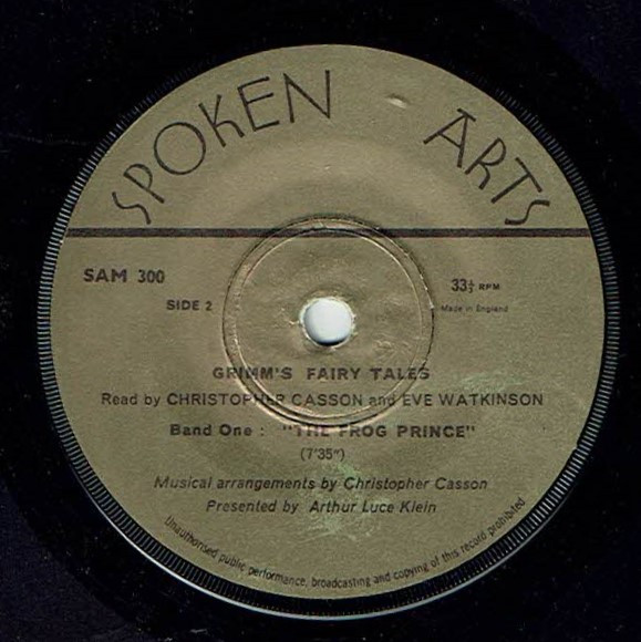 Eve Watkinson - Grimm's Fairy Tales - Used Vinyl Record 7" image 4