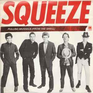 Squeeze - Pulling Mussels (From The Shell) - Used Vinyl Record 7" image 1