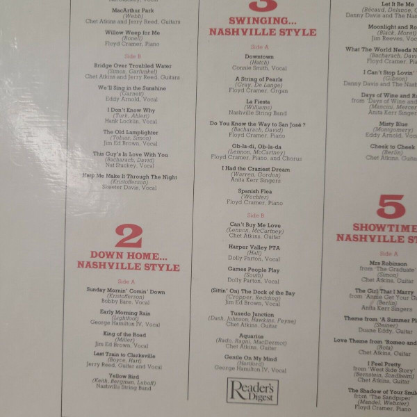 Various - Popular Hits Nashville Style - Used Vinyl Record image 7