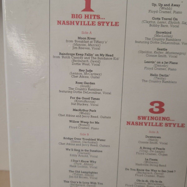 Various - Popular Hits Nashville Style - Used Vinyl Record image 8