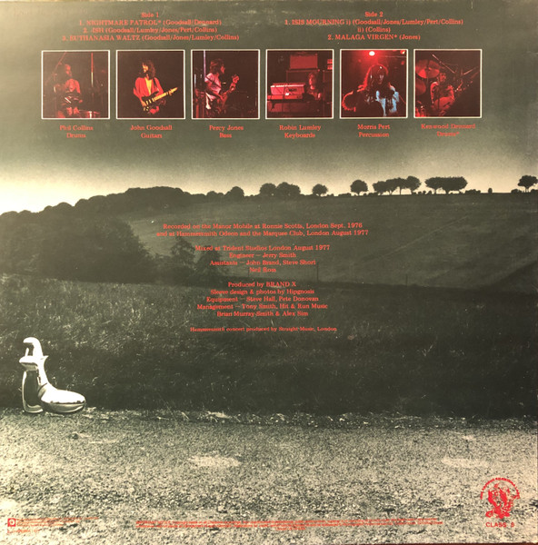 Brand X - Livestock - Used Vinyl Record image 2