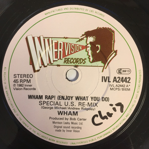 Wham! - Wham Rap (Enjoy What You Do) (U.S. Re-Mix. Parts 1 And 2) - U image 3