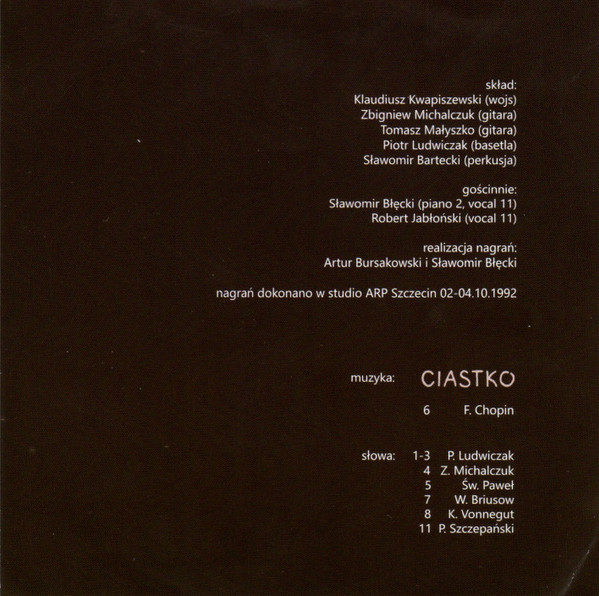 Ciastko - CD image 4