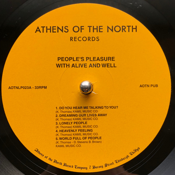 People's Pleasure - Do You Hear Me Talking To You? - Vinyl Record image 3