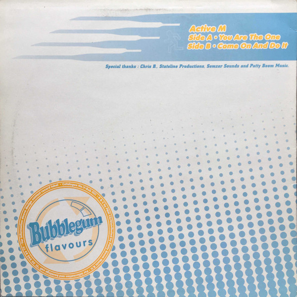 Active M - You Are The One - Used Vinyl Record 12" image 2