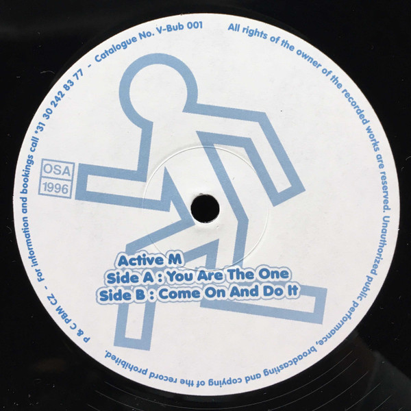 Active M - You Are The One - Used Vinyl Record 12" image 3