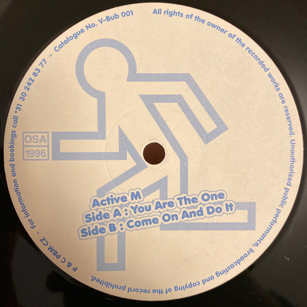 Active M - You Are The One - Used Vinyl Record 12" image 5
