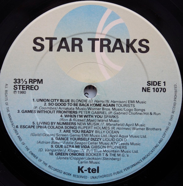 Various - Star Traks - Used Vinyl Record image 3