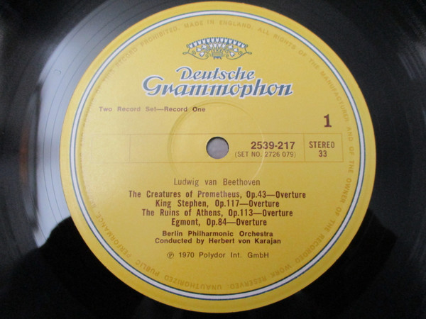 Ludwig van Beethoven - Ouverturen - Used Vinyl Record image 5