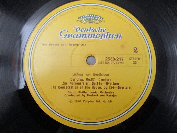 Ludwig van Beethoven - Ouverturen - Used Vinyl Record image 6