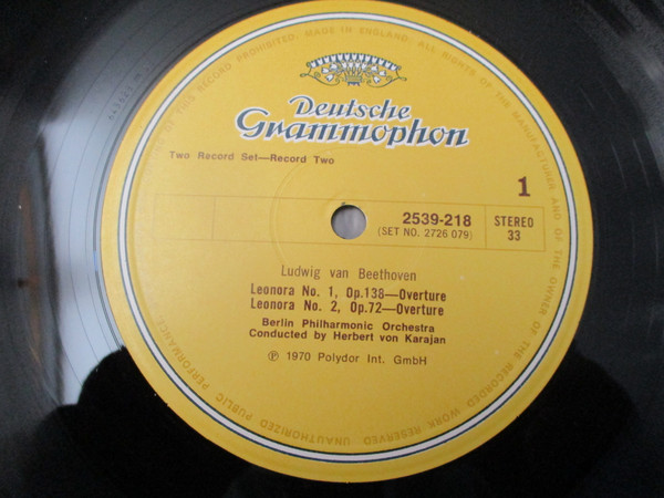 Ludwig van Beethoven - Ouverturen - Used Vinyl Record image 8
