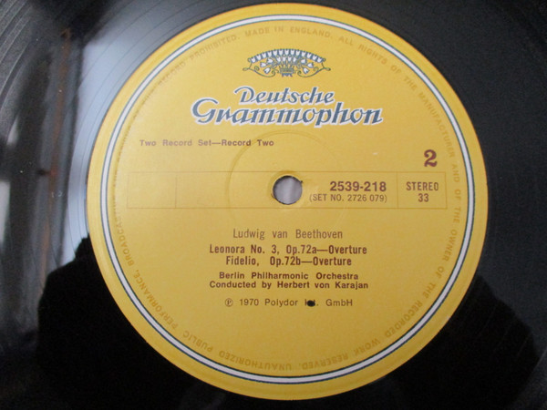 Ludwig van Beethoven - Ouverturen - Used Vinyl Record image 9