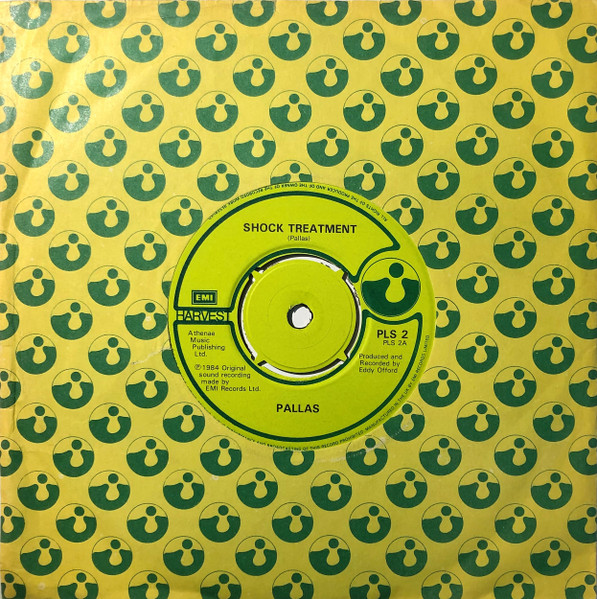 Pallas - Shock Treatment - Used Vinyl Record 7" image 3