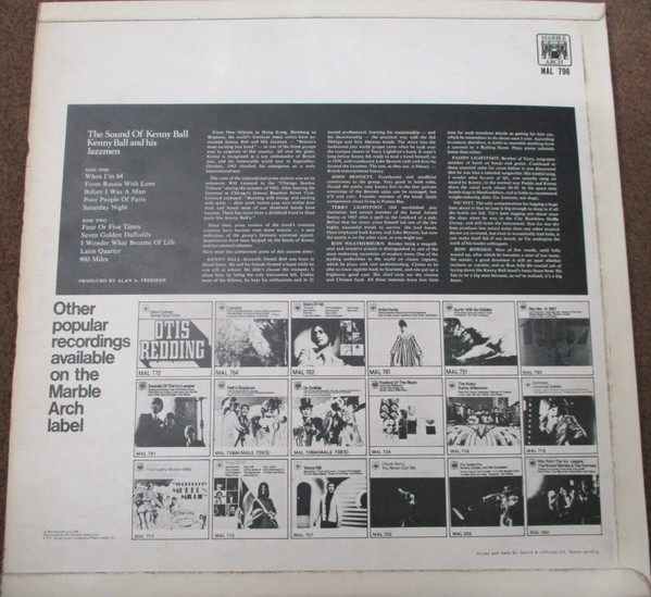 Kenny Ball And His J - Sound Of Kenny Ball - Used Vinyl Record image 2