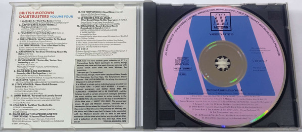 Various - Motown Chartbusters Vol. 4 - Used CD image 2