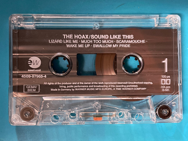 Hoax - Sound Like This - Used Cassette image 2