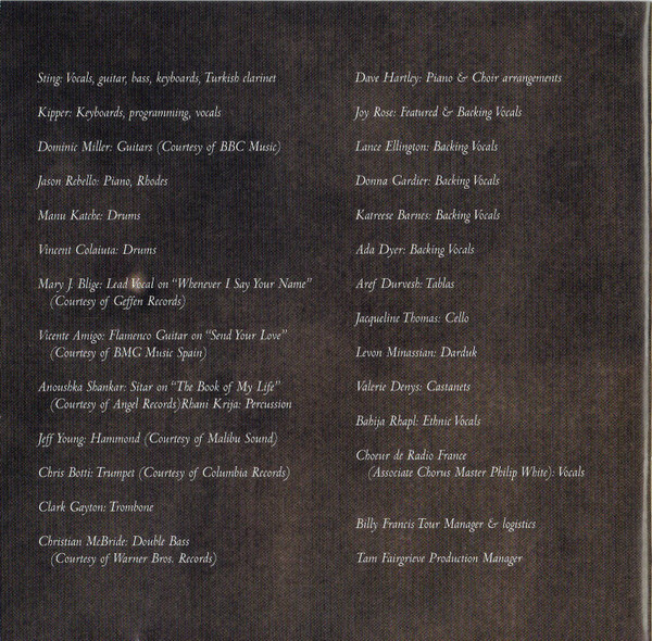 Sting - Sacred Love - Used CD image 25