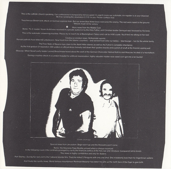 Holger Czukay - Rome Remains Rome And Excerpts From Der Osten Ist Rot - image 8