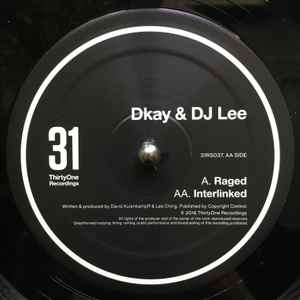 DJ Lee & D. Kay - Raged / Interlinked - Vinyl Record 12" image 1
