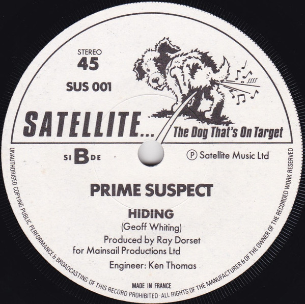 Prime Suspect - Catastrophe Today - Used Vinyl Record 7" image 4