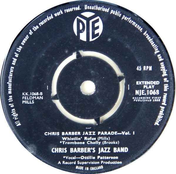 Chris Barber's Jazz - Chris Barber Jazz Parade Volume One - Used Vin image 4